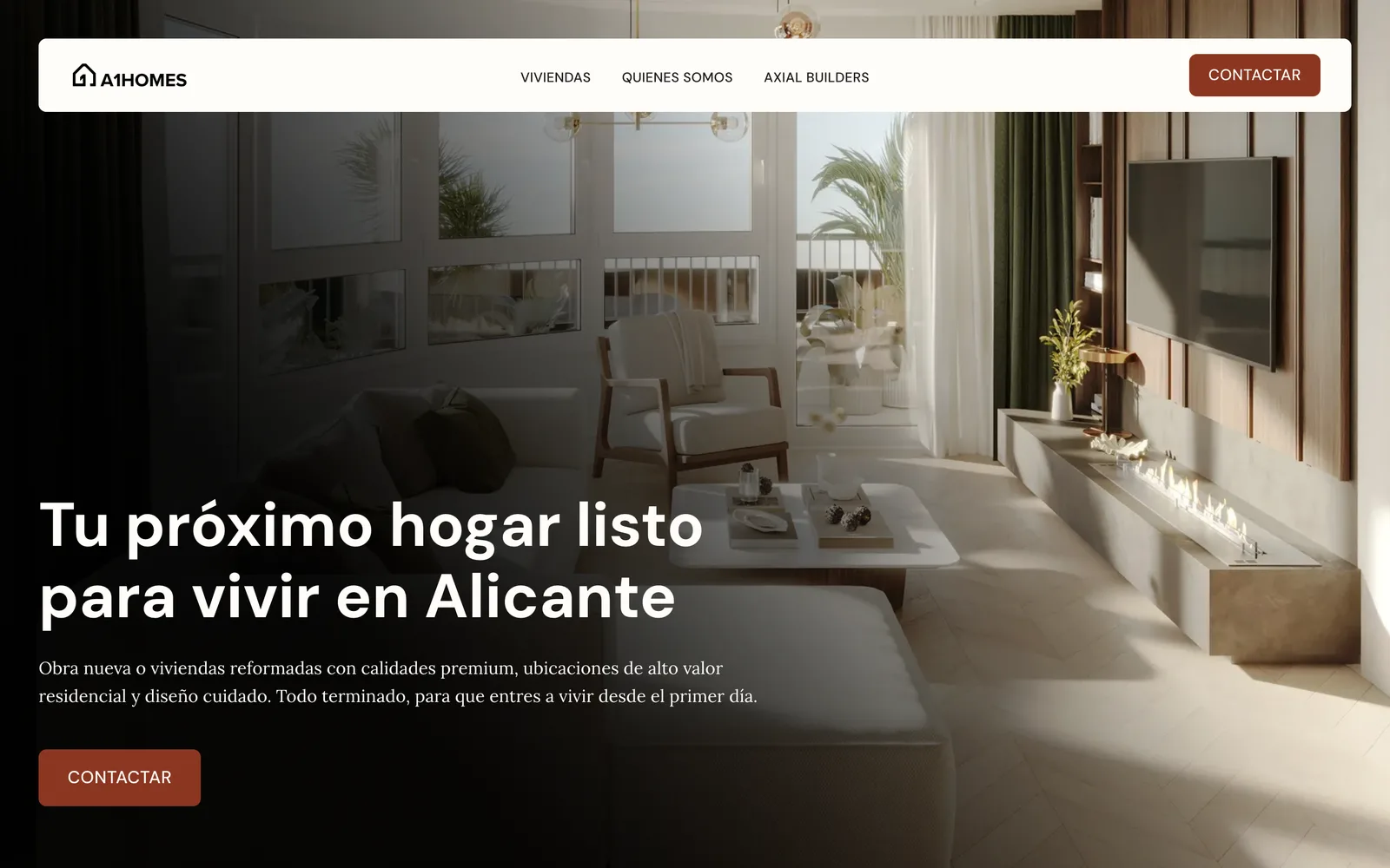 A1Homes — Web orientada a leads