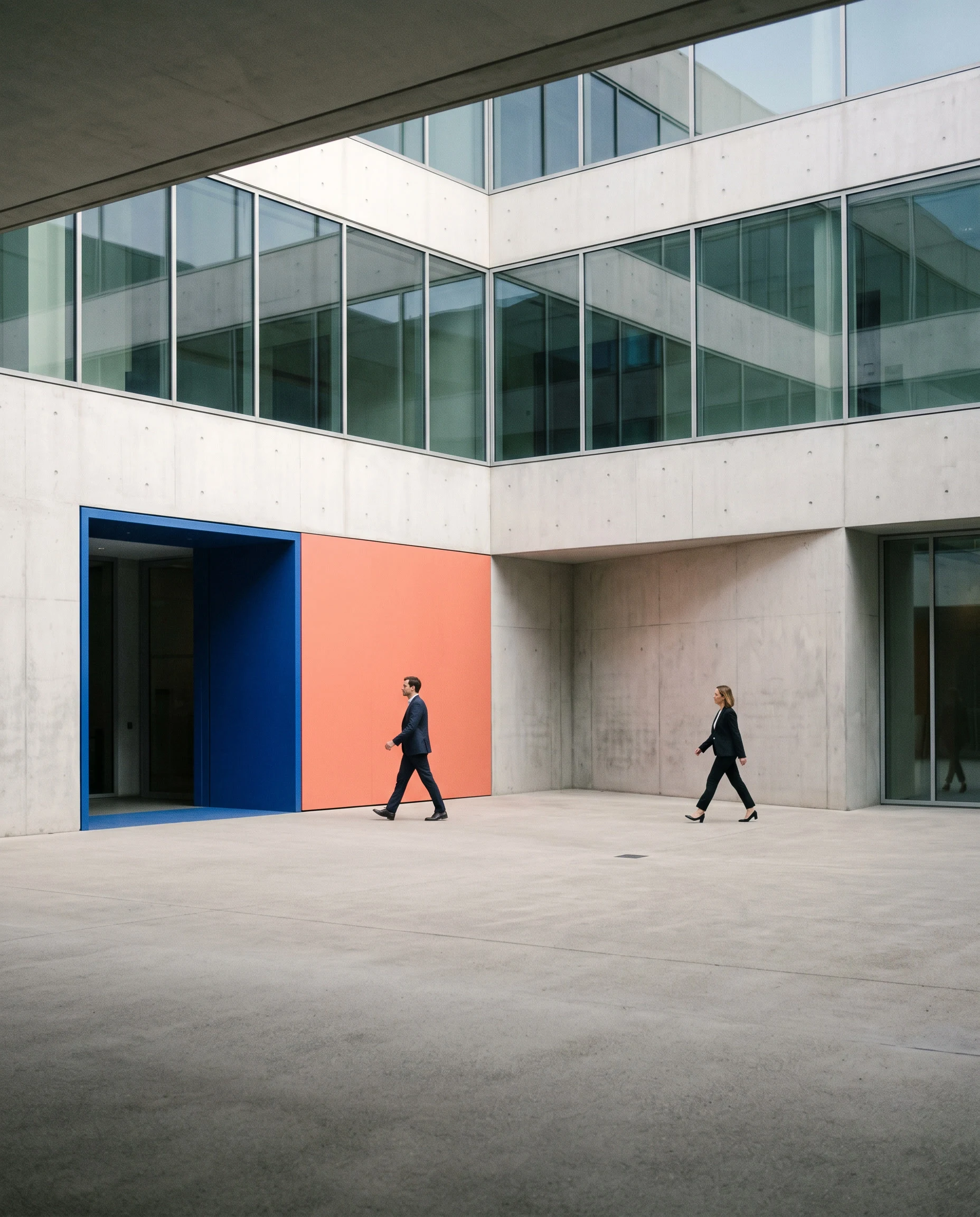 An implemented digital and brand system represented through architecture